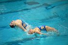 Artistic Swim vs TWC  Wheaton College Artistic Swimming vs Texas Women’s College. - Photo By: KEITH NORDSTROM : Wheaton, Artistic Swimming